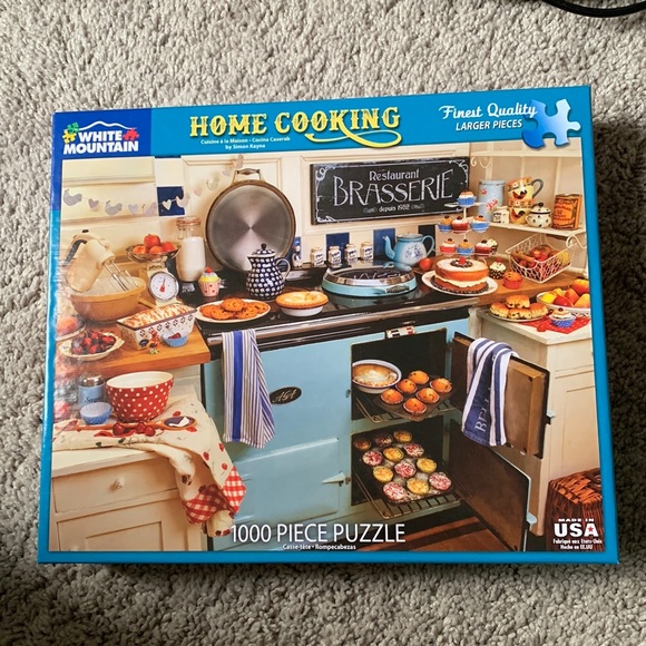 White Mountain Other - White Mountain Home Cooking 1,000 pieces jigsaw puzzle